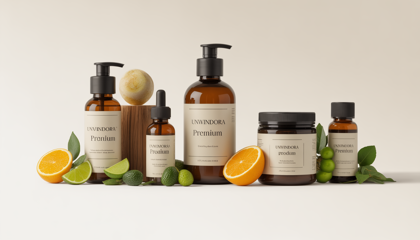 Collection of Unwindora premium products